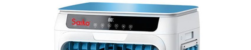Bảng điều khiển của máy làm mát không khí Saiko AC-3601E