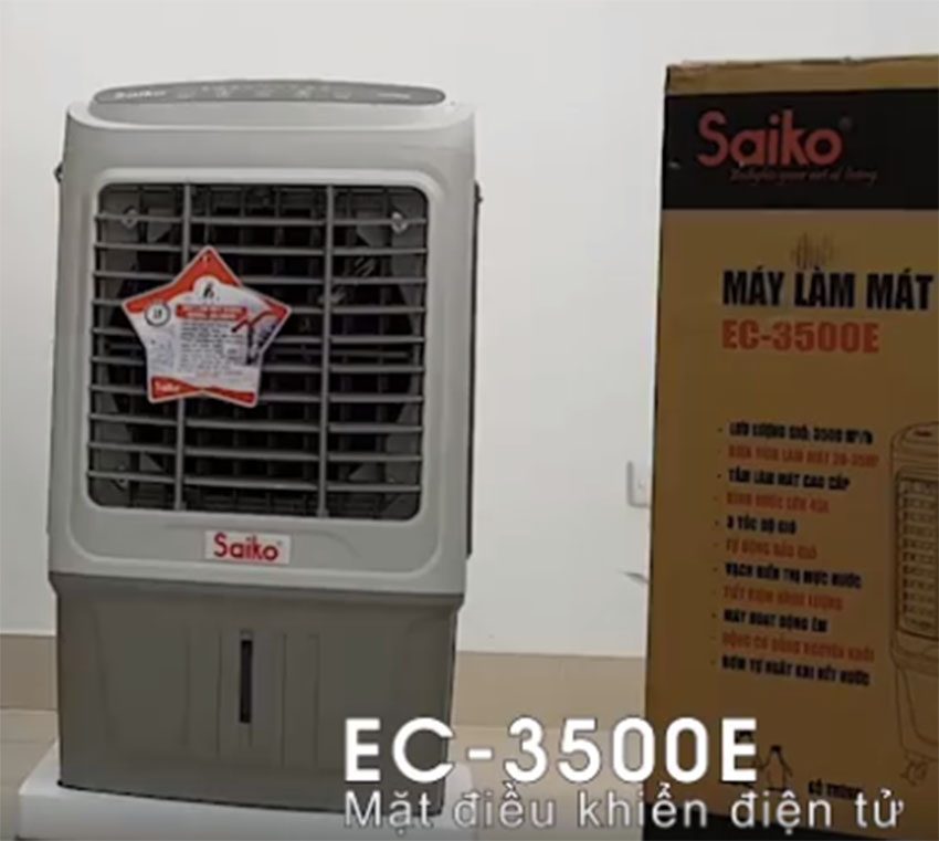 Máy làm mát không khí Saiko EC-3500E - Hàng chính hãng