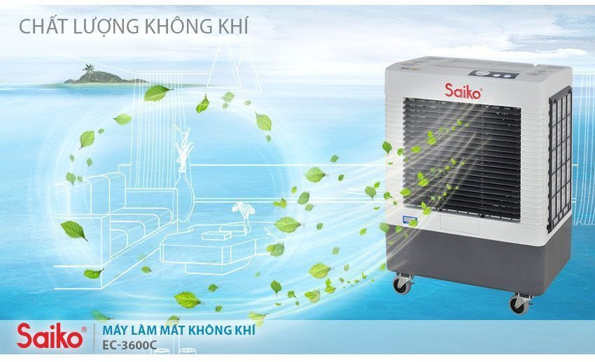 Chức năng của máy làm mát không khí Saiko EC-3600E