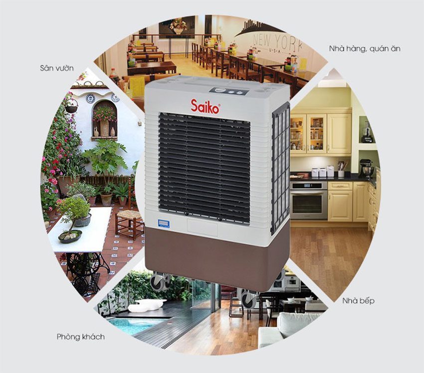 Ứng dụng của máy làm mát không khí Saiko EC-3600E