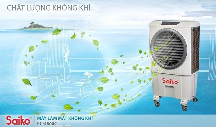 Máy làm mát không khí Saiko EC-4800C - Hàng chính hãng