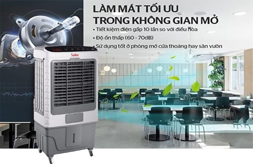 Máy làm mát không khí Saiko EC-6500E - Hàng chính hãng