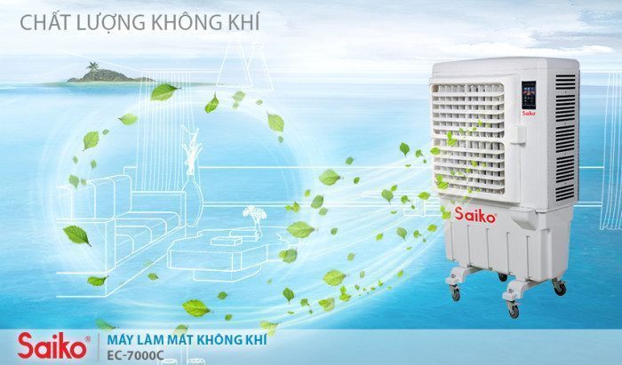 Máy làm mát không khí Saiko EC-7000C - Hàng chính hãng
