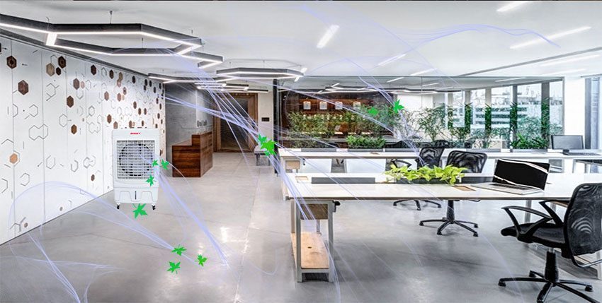 Chức năng của máy làm mát không khí Sanaky SNK-4500A