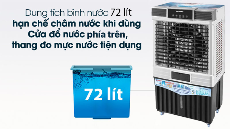 Máy làm mát không khí Sanaky VH-7800AR - Hàng chính hãng