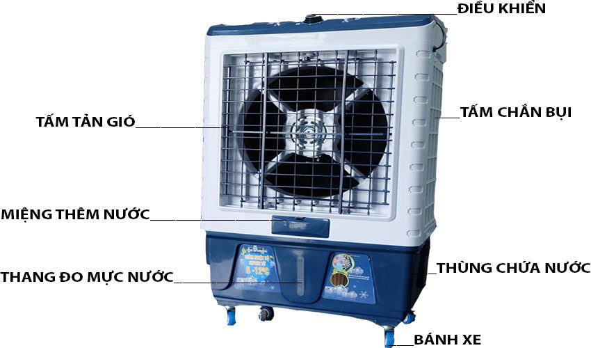 Máy làm mát không khí Sanaky VH6800A - Hàng chính hãng