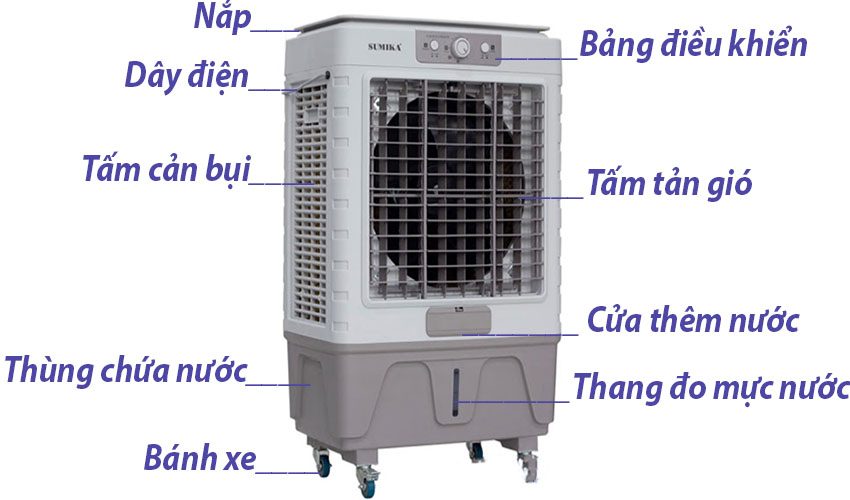Máy làm mát không khí Sumika A550 - Hàng chính hãng