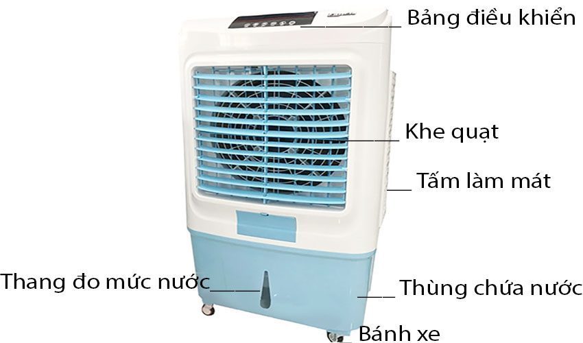 Cấu tạo của Máy làm mát không khí Sumika A580A