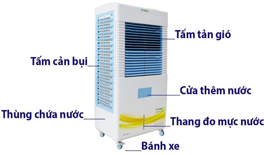 Máy làm mát không khí Sumika A600 - Hàng chính hãng