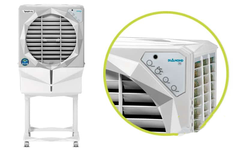 Bảng điều khiển của Máy làm mát không khí công nghiệp Symphony Jumbo 41i 