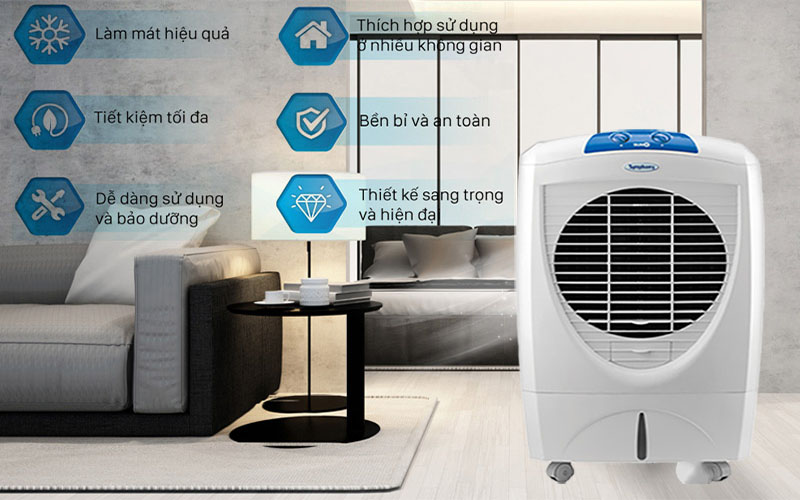 Mát làm mát không khí Symphony Sieta 45