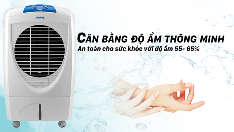 Máy làm mát không khí Symphony Sieta 70 - Hàng chính hãng