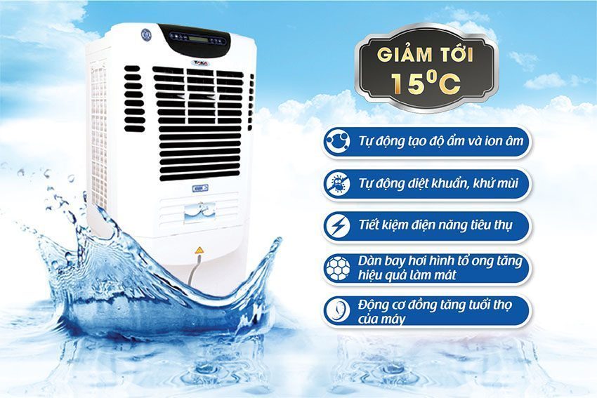 Tính năng của máy làm mát không khí Taka TK-Q8500