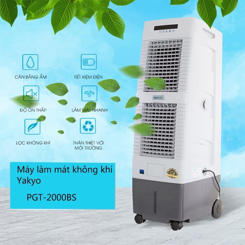 Chức năng của máy làm mát không khí Yakyo PGT-2000BS