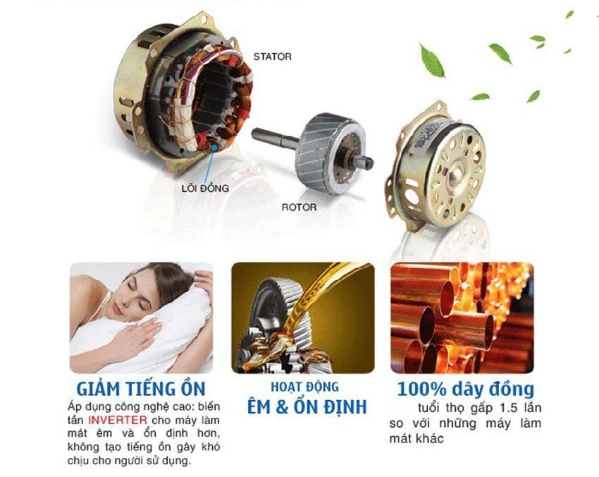 Chất liệu của máy làm mát không khí Yakyo PGT-4000G