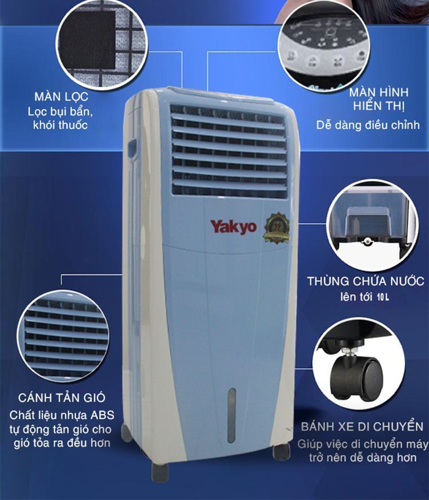 Máy làm mát không khí Yakyo TP-125 - Hàng chính hãng