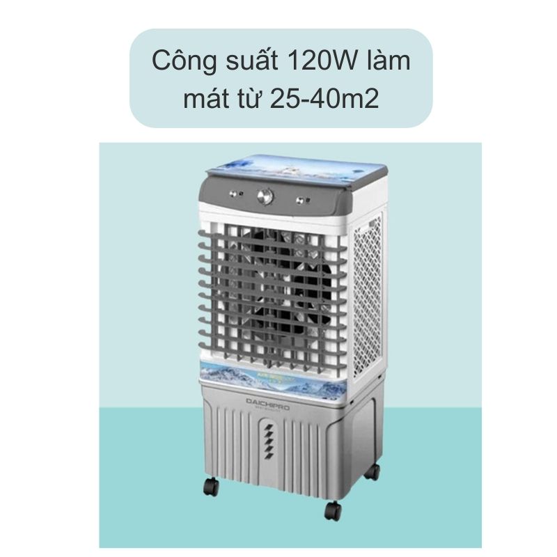 Công suất mạnh mẽ cho lưu lượng gió lớn, làm mát hiệu quả