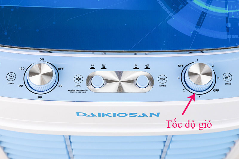 Máy làm mát không khí Daikiosan DKA-03500C - Hàng chính hãng