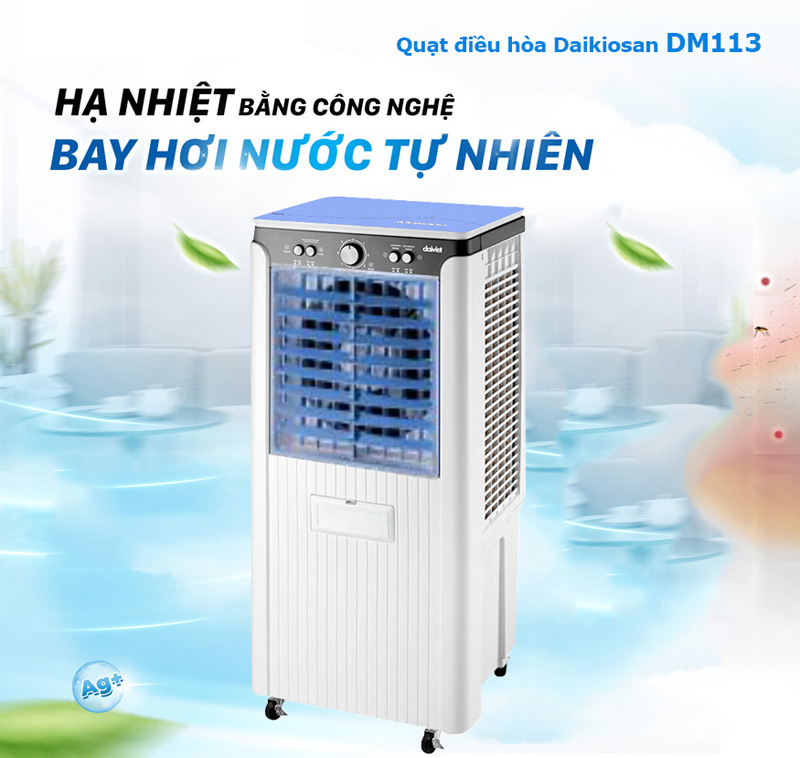 Máy làm mát không khí Daikiosan DM113 - Hàng chính hãng