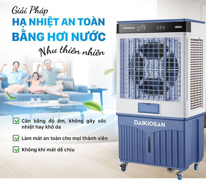 Máy làm mát không khí Daikiosan DM117 - Hàng chính hãng