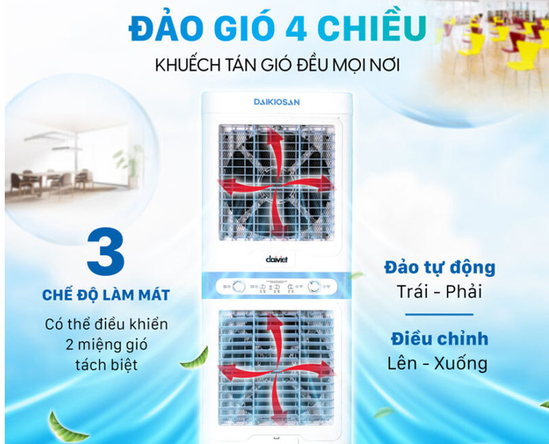 Máy làm mát không khí Daikiosan DM211 - Hàng chính hãng