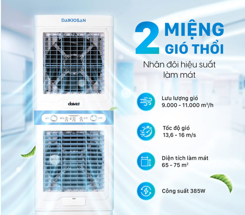 Máy làm mát không khí Daikiosan DM211 - Hàng chính hãng