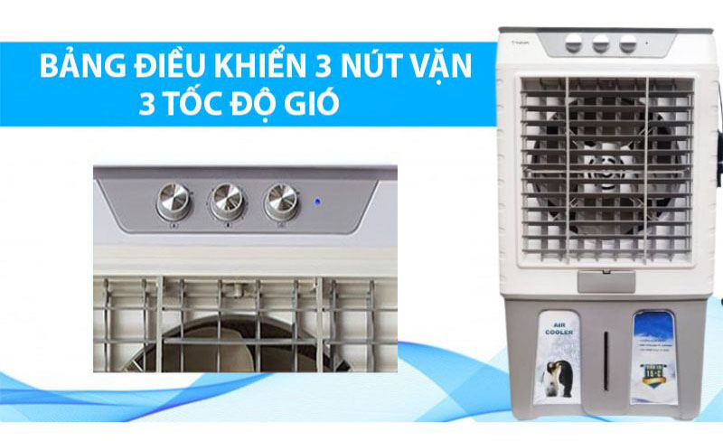 Quạt điều hòa hơi nước Hakari CC-86 - Hàng chính hãng