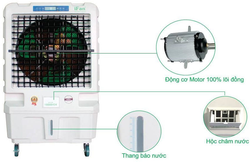 Máy làm mát không khí iFan-1600i - Hàng chính hãng