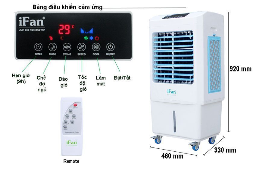 Máy làm mát không khí iFan iFan-350 - Hàng chính hãng