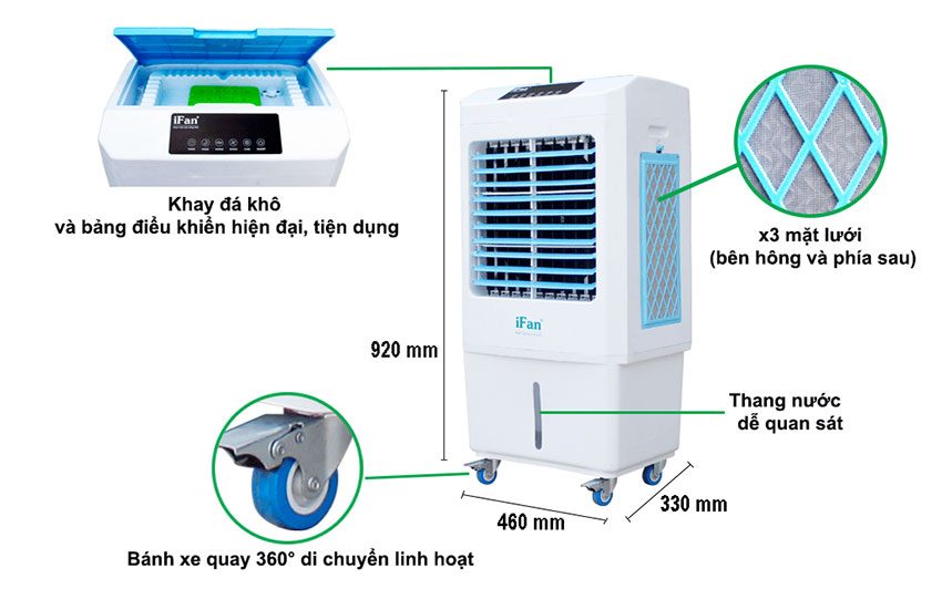 Máy làm mát không khí iFan iFan-350 - Hàng chính hãng