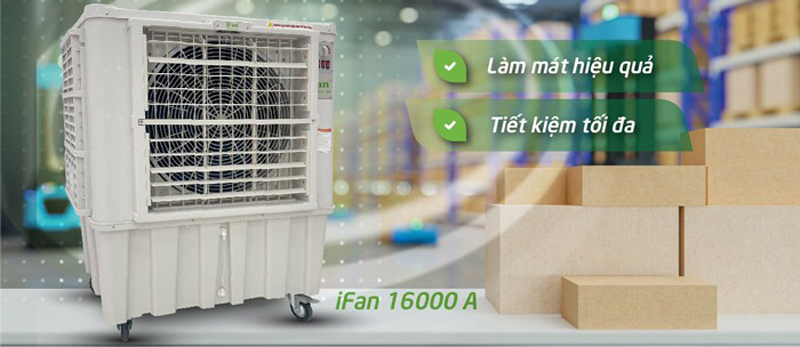 Máy làm mát hơi nước iFan-16000A - Hàng chính hãng