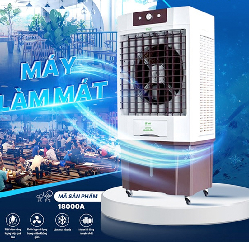 Máy làm mát không khí iFan 18000A - Hàng chính hãng
