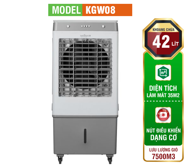 Máy làm mát không khí Kangaroo Wellsys KGW08 - Hàng chính hãng