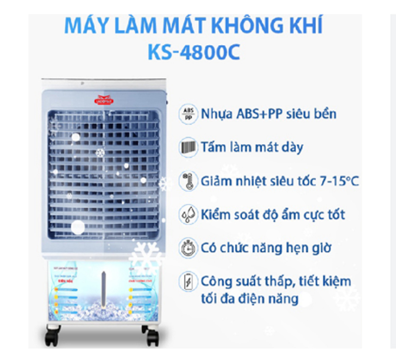 Máy làm mát không khí Ladomax K-S4800C - Hàng chính hãng