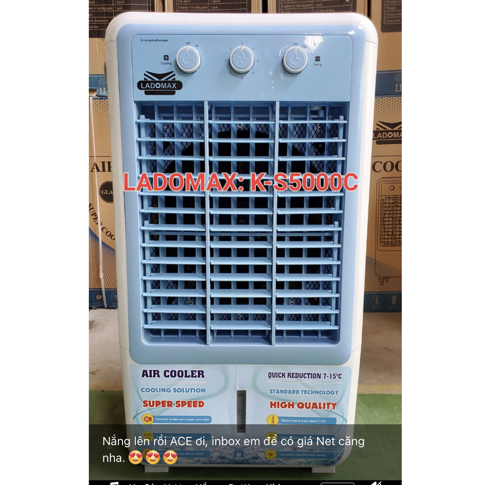 Máy làm mát không khí Ladomax K-S5000C - Hàng chính hãng