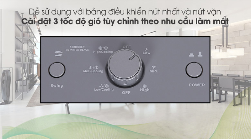 Máy làm mát không khí Mishio MK266 - Hàng chính hãng