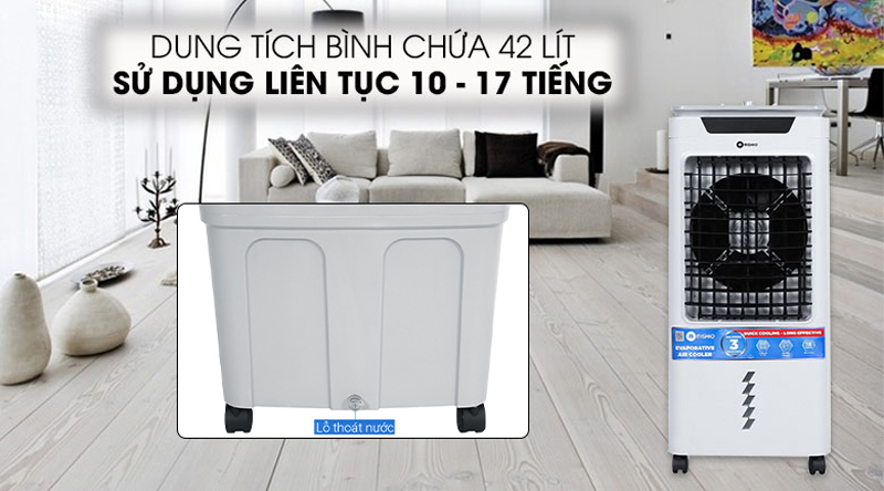 Máy làm mát không khí Mishio MK267 - Hàng chính hãng