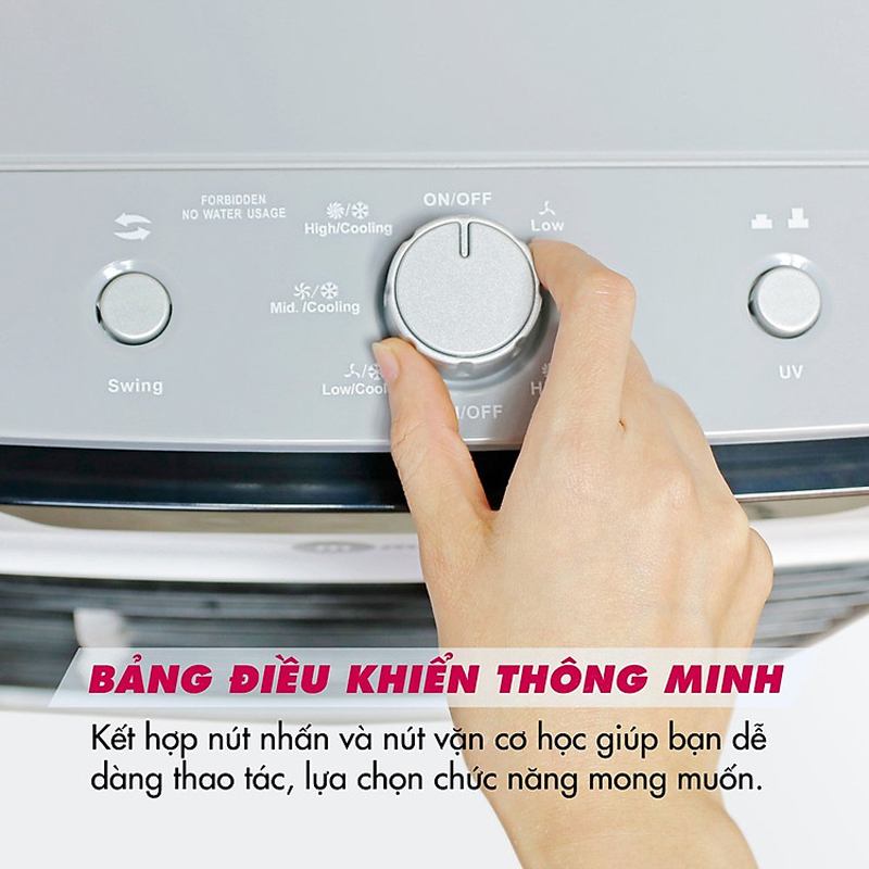 Máy làm mát không khí diệt khuẩn UV Mishio MK311 - Hàng chính hãng