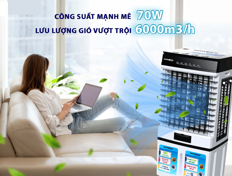 Máy làm mát không khí Panworld PW-2058 - Hàng chính hãng