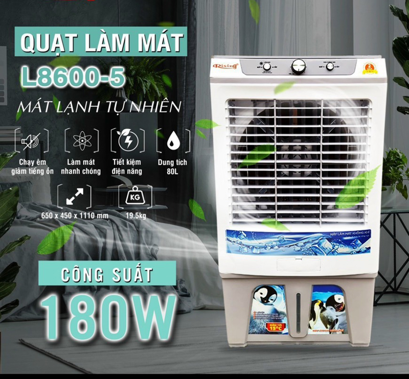 Máy làm mát không khí Rising L8600-5 - Hàng chính hãng