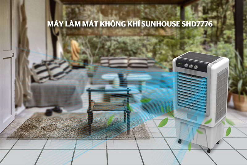 Máy làm mát không khí Sunhouse SHD7776 - Hàng chính hãng
