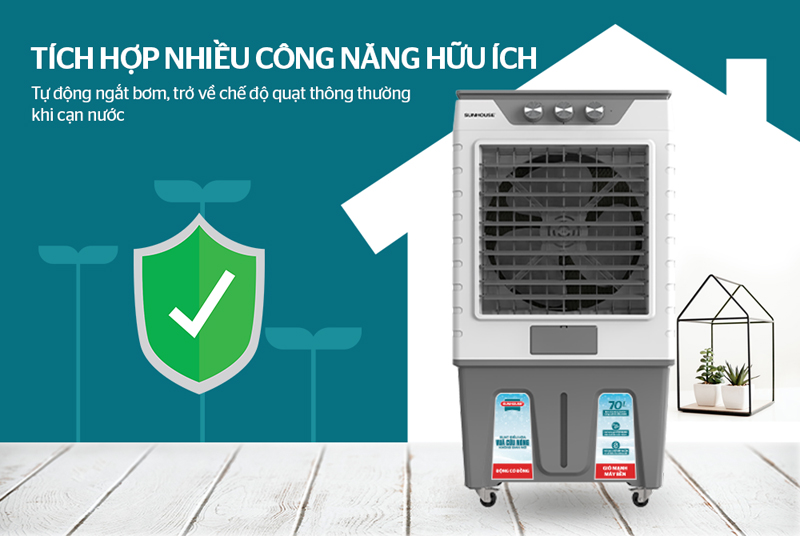 Đảm bảo an toàn trong quá trình hoạt động với nhiều tính năng hữu ích