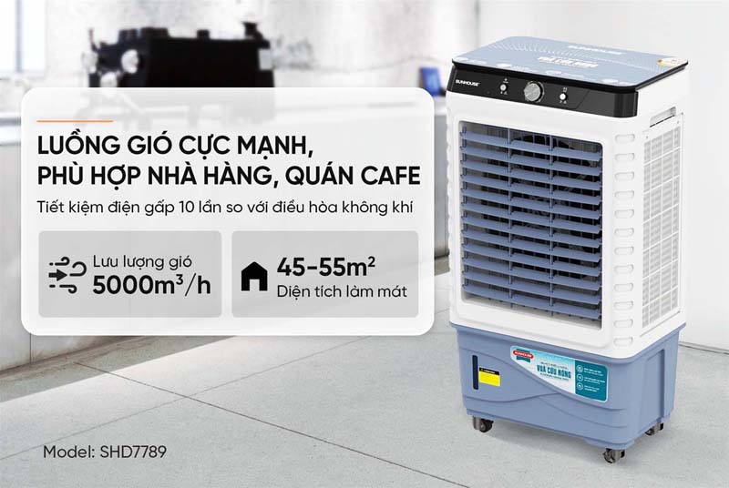 Máy làm mát không khí Sunhouse SHD7789 - Hàng chính hãng