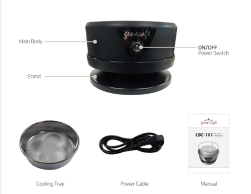 Máy làm nguội hạt cà phê Gene CBC-101 - Hàng chính hãng