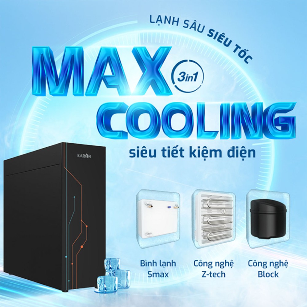 Máy làm nóng lạnh Karofi KAO-T90 - Hàng chính hãng