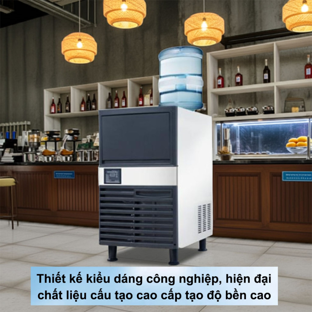 Máy làm đá viên công nghiệp Turbo Gold TGI-80CB - Hàng chính hãng