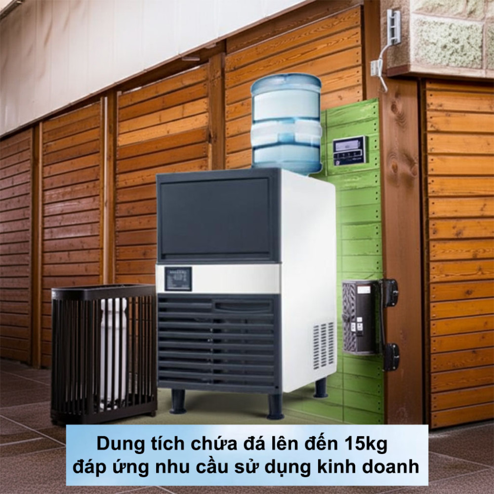 Máy làm đá viên công nghiệp Turbo Gold TGI-80CB - Hàng chính hãng