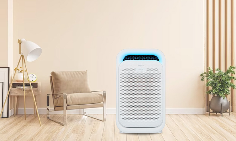 Máy phù hợp sử dụng với diện tích phòng 59.1m2