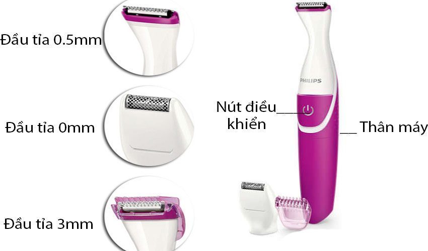 Máy làm sạch lông Philips BRT382 - Hàng chính hãng