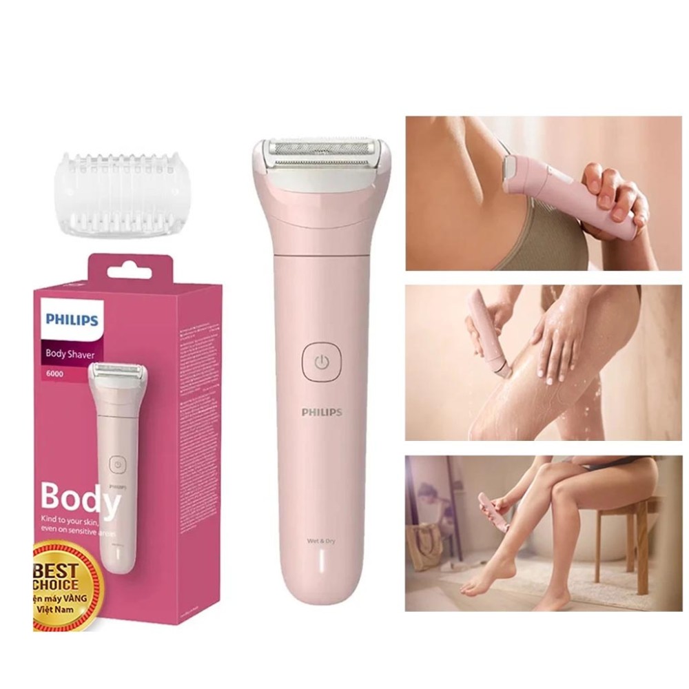 Máy làm sạch lông cho nữ Philips BRL128/10 - Hàng chính hãng